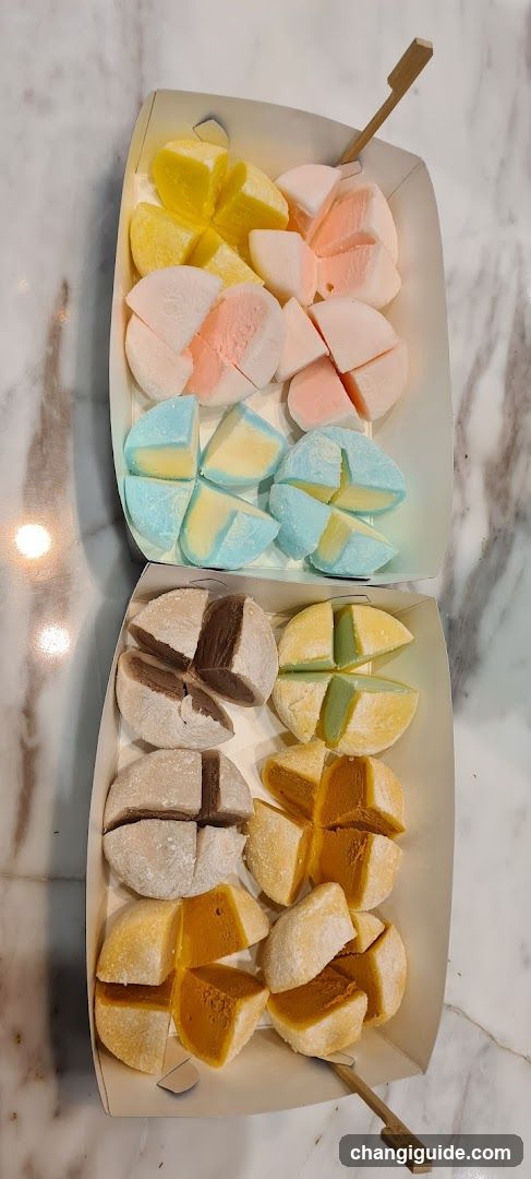 Colorful Dessert Pastries