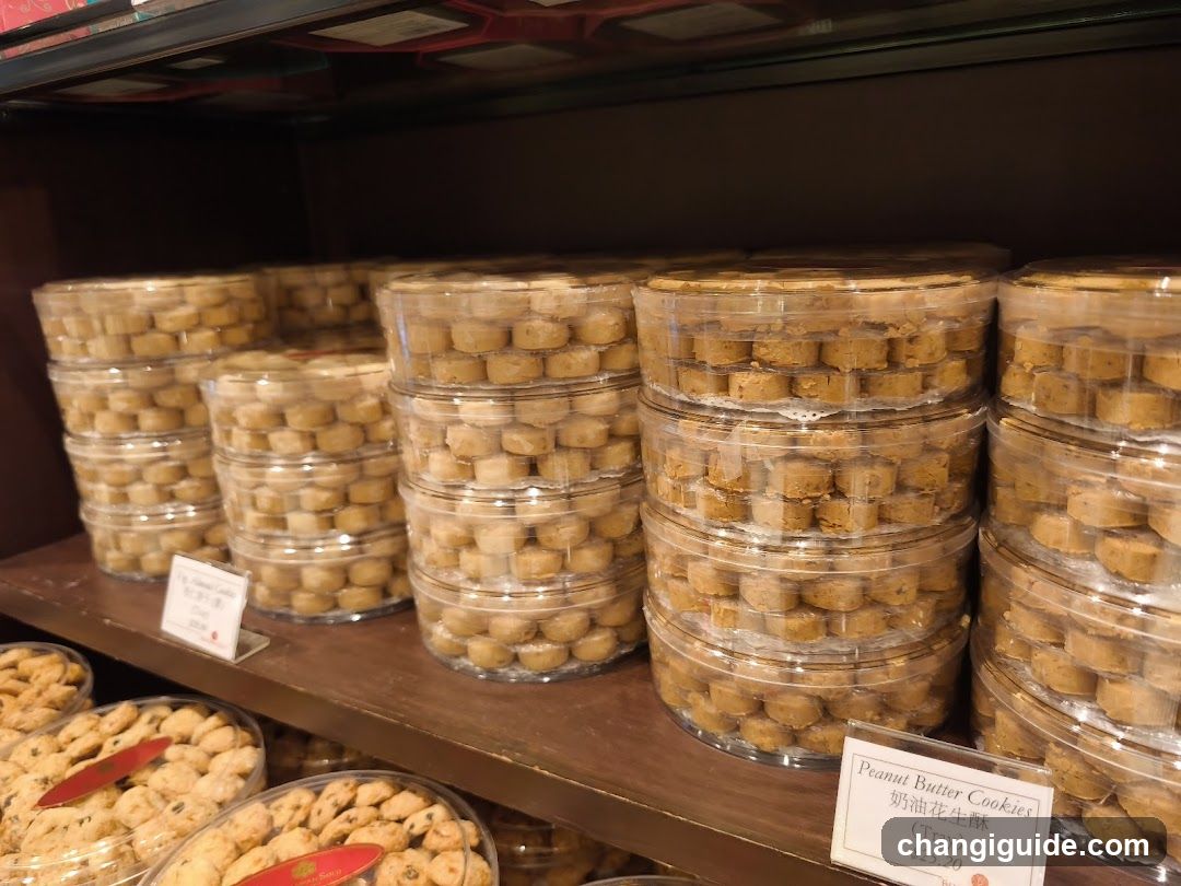 Peanut Butter Cookies Display