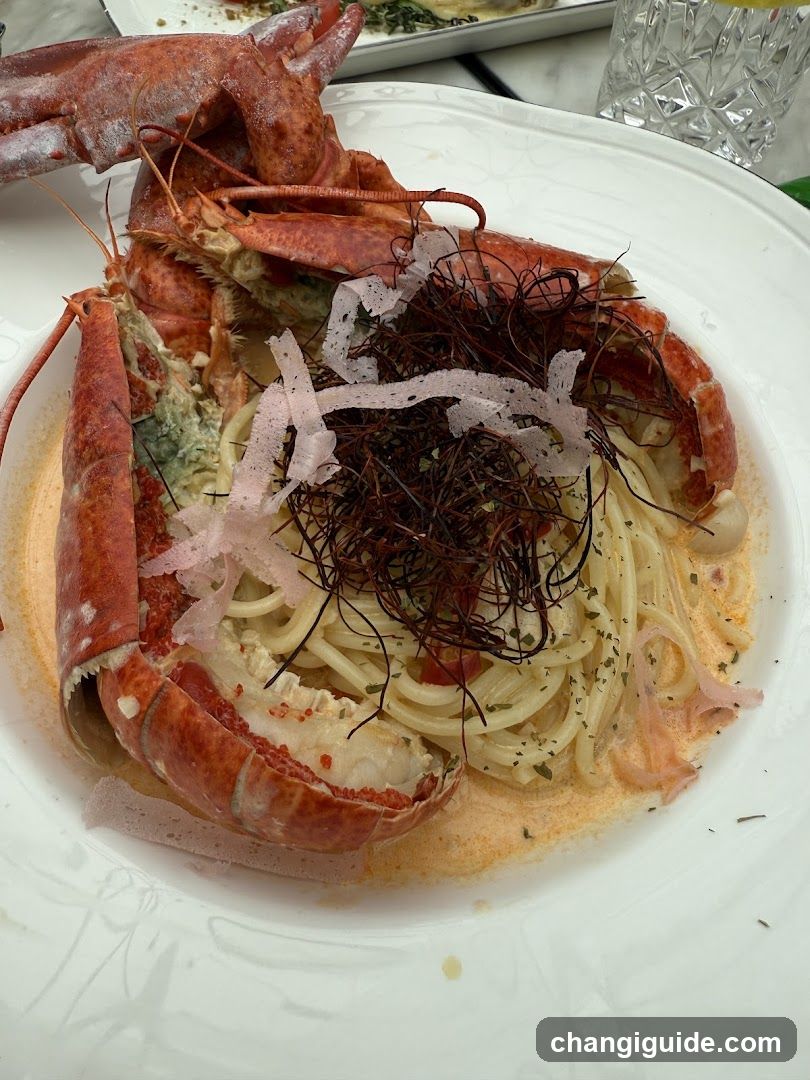 Lobster Pasta Dish
