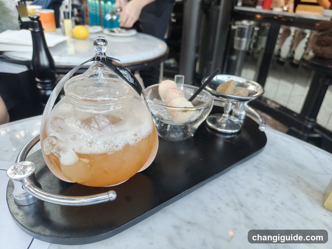 Tea Service at Cafe