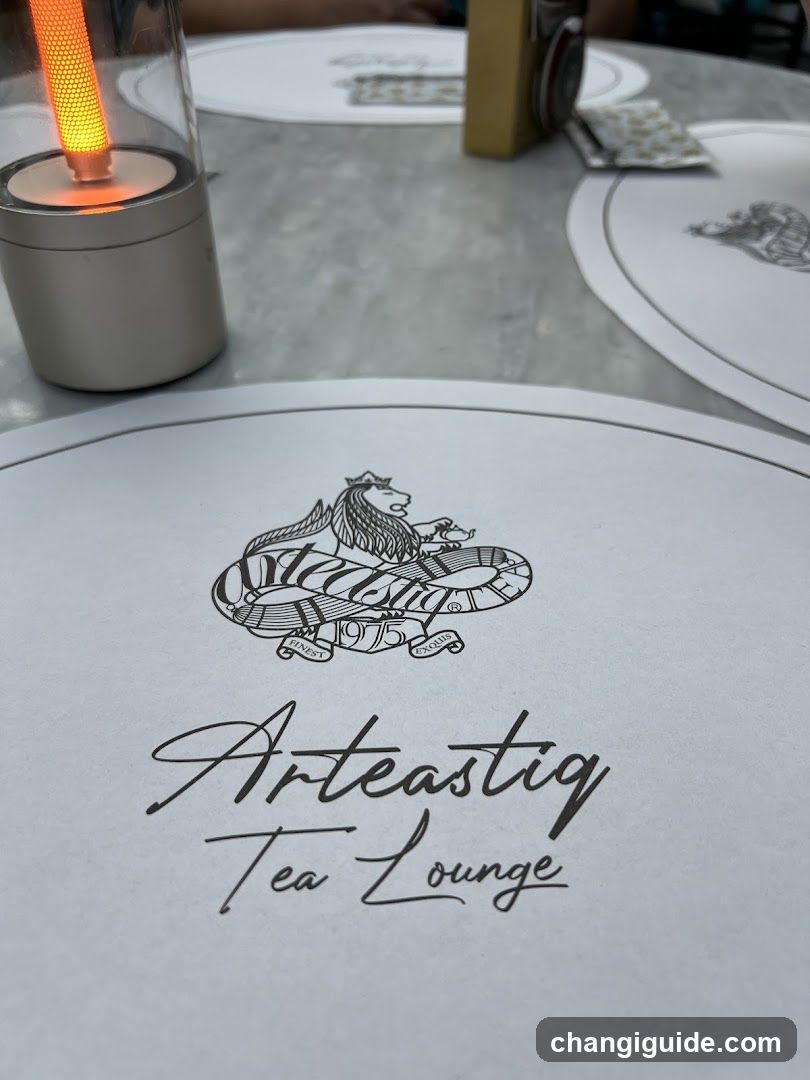 Arteastiq Tea Lounge Table Setting
