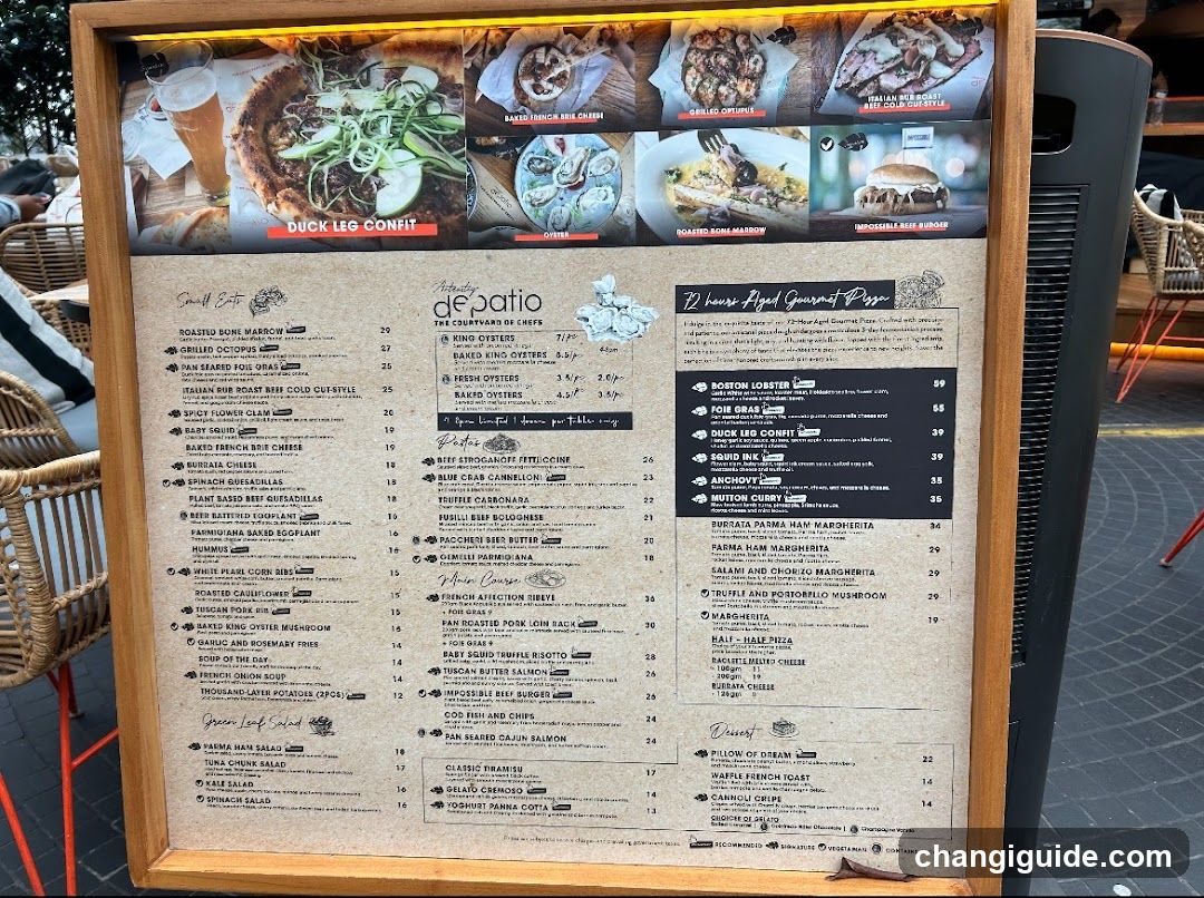 Duck Leg Confit Menu Board