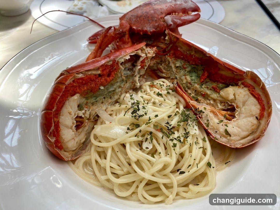 Lobster Pasta Dish