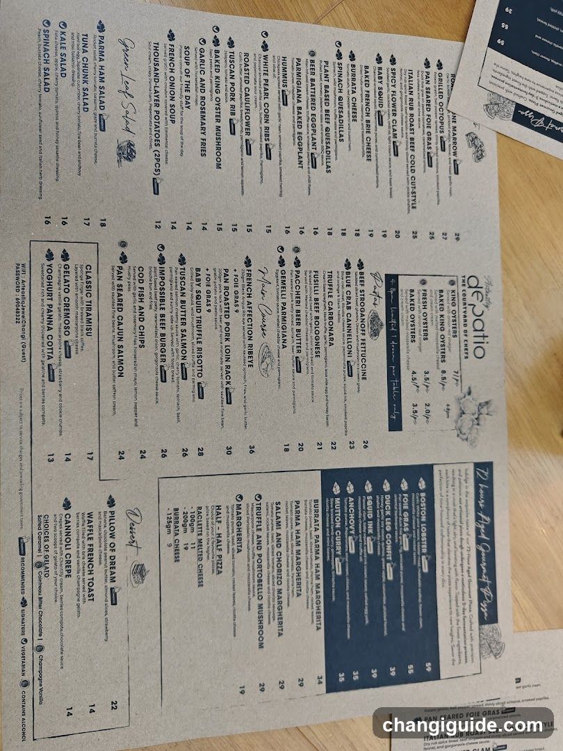 Depotio Menu