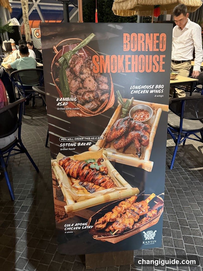 Borneo Smokehouse Menu Board