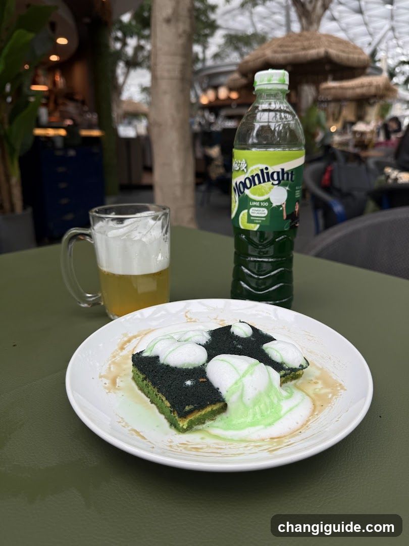 Food and Drink at Outdoor Cafe