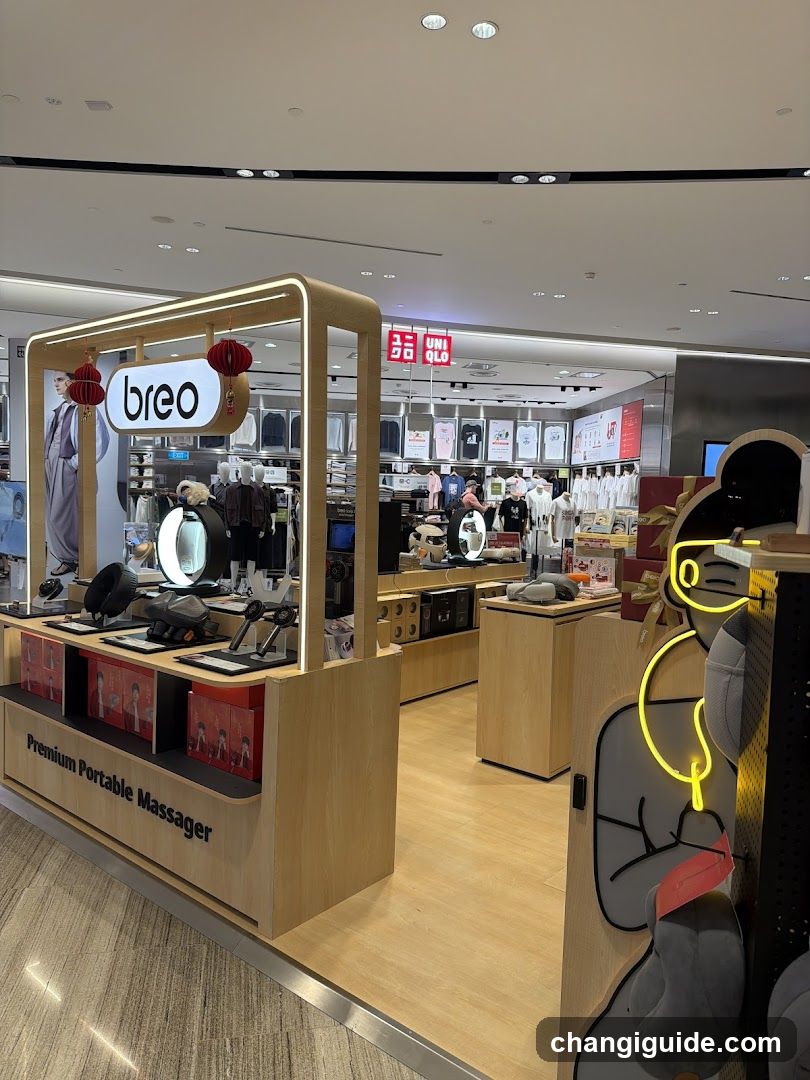 Breo Portable Massager Display