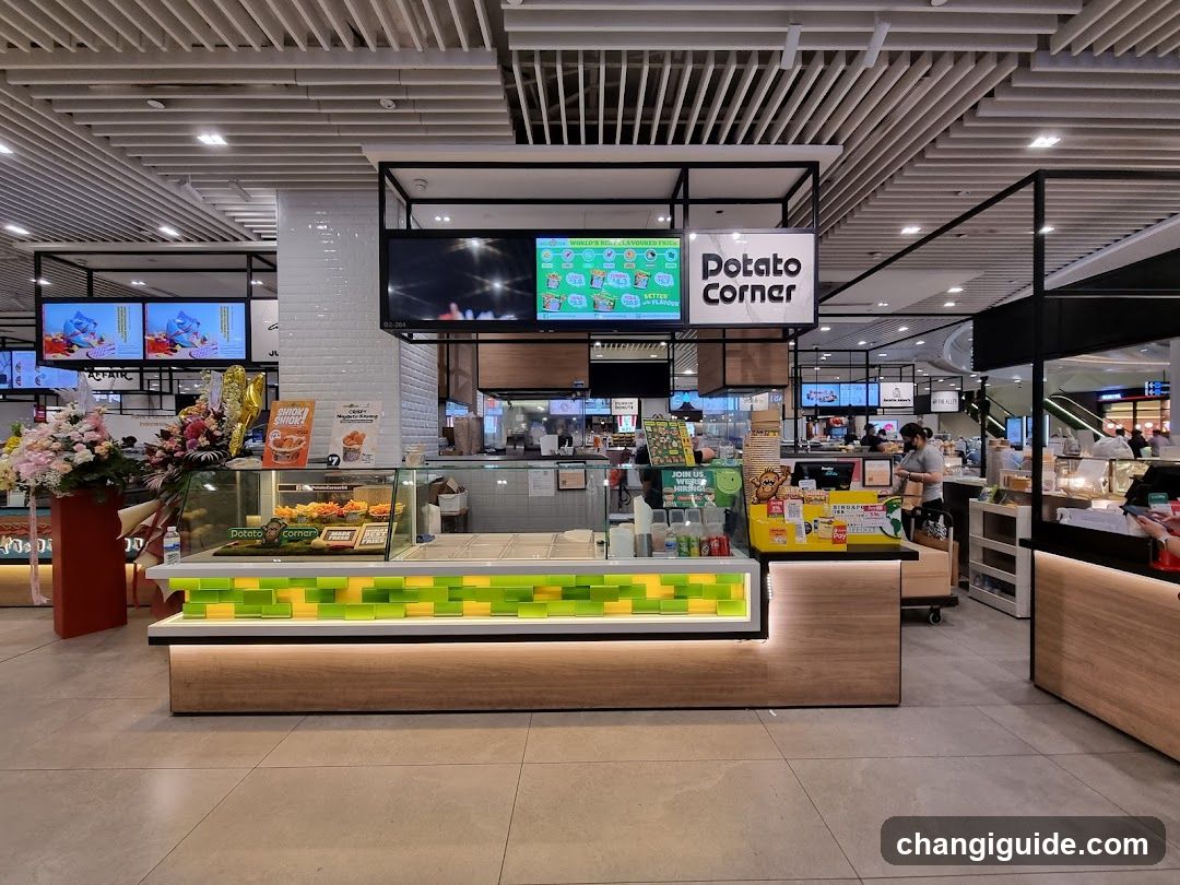 Potato Corner Food Stall