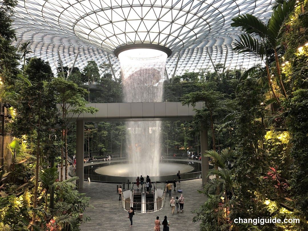Singapore Botanic Gardens Indoor Waterfall