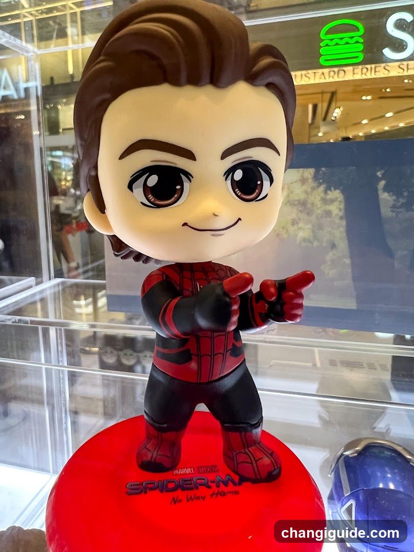 Spider-Man Bobblehead Display