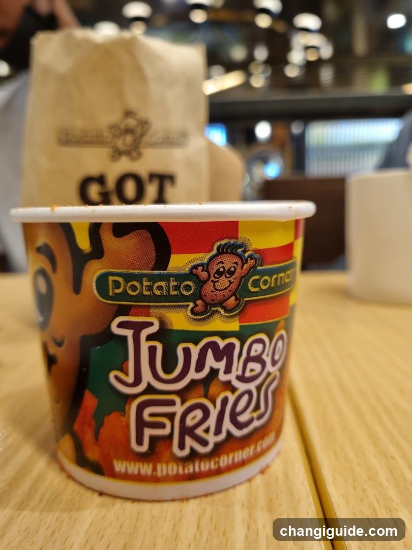 Potato Corner Jumbo Fries Cup
