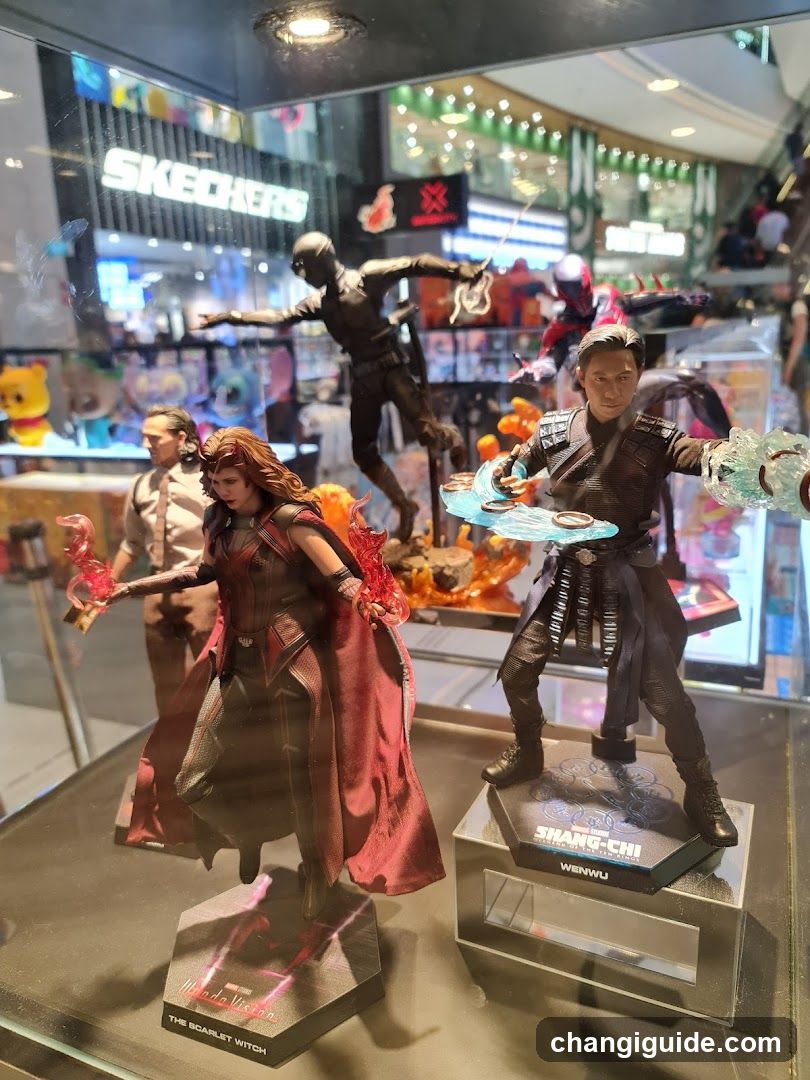 Marvel Action Figures Display
