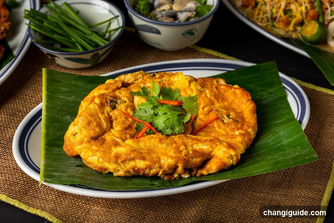 Omelette with Garnish