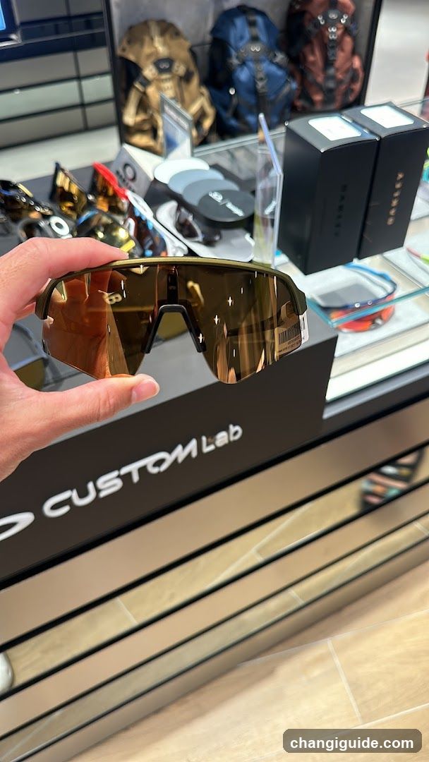 Sunglasses Display in Store