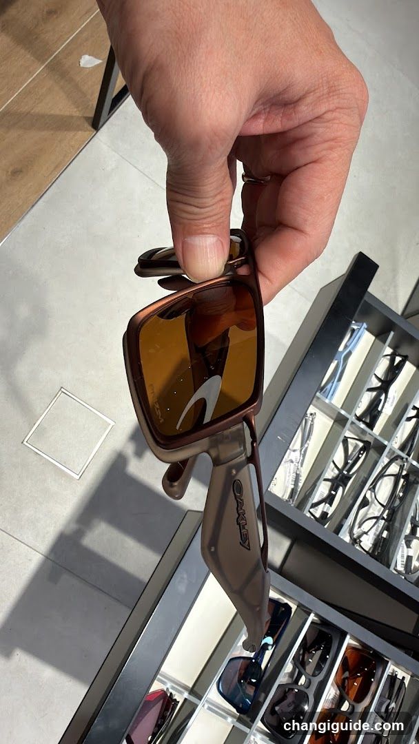 Sunglasses Display in Store