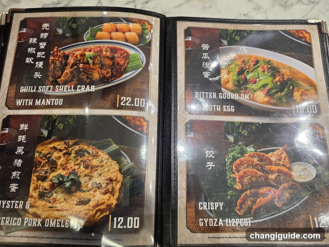 Asian Cuisine Menu