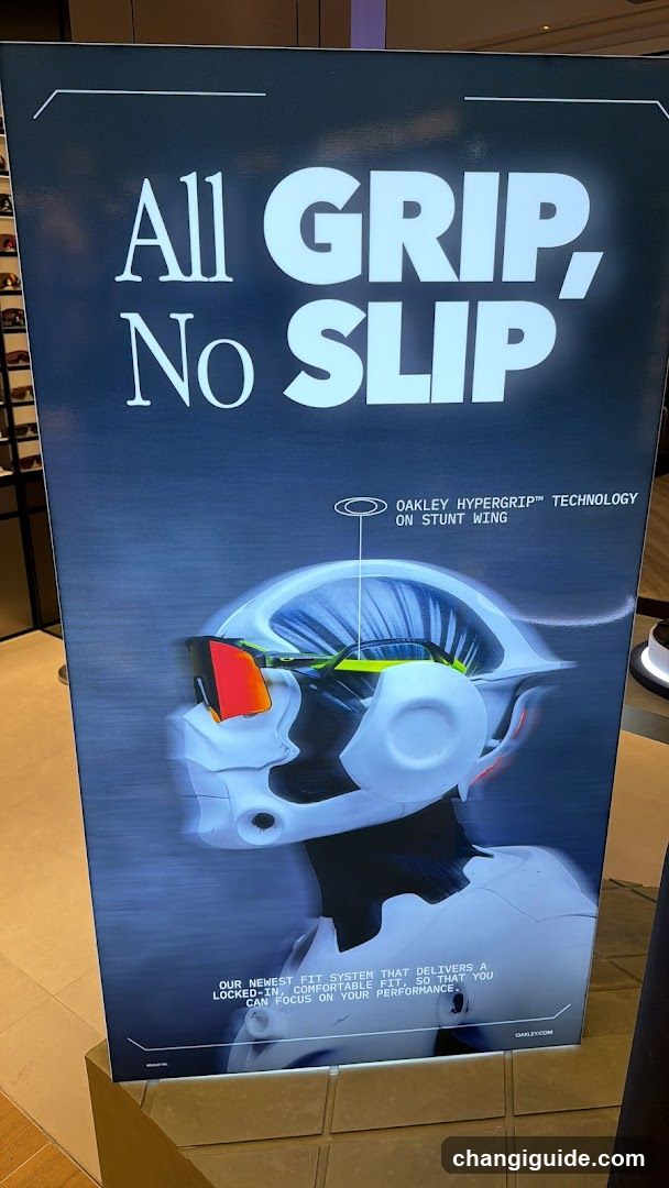 Oakley Hypergrip Technology Ad