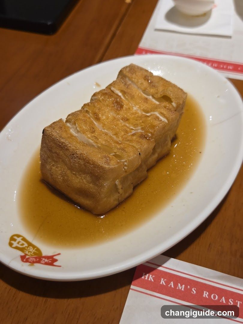 Roasted Tofu with Sauce