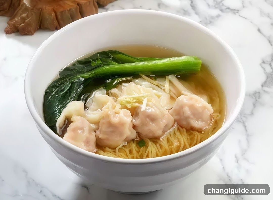 Wonton Noodle Soup Bowl