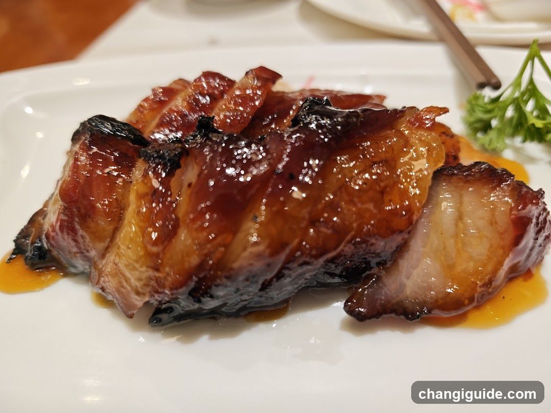 Sliced Roasted Pork with Glaze