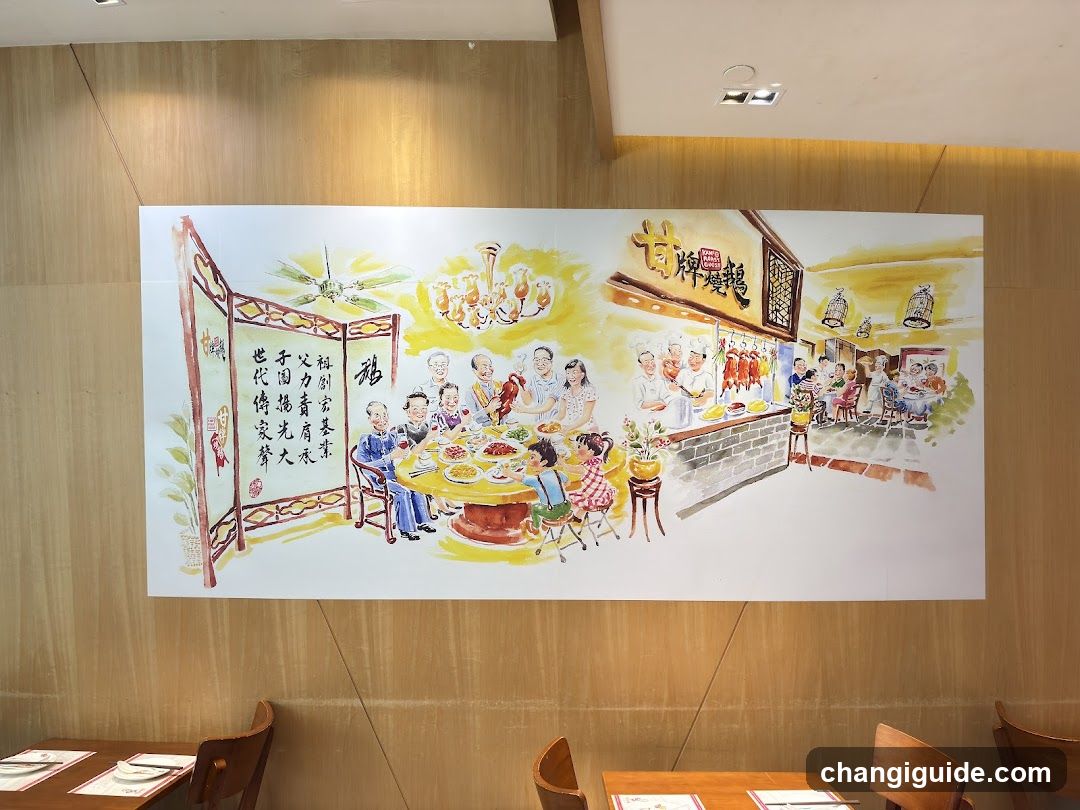 Restaurant Interior Mural