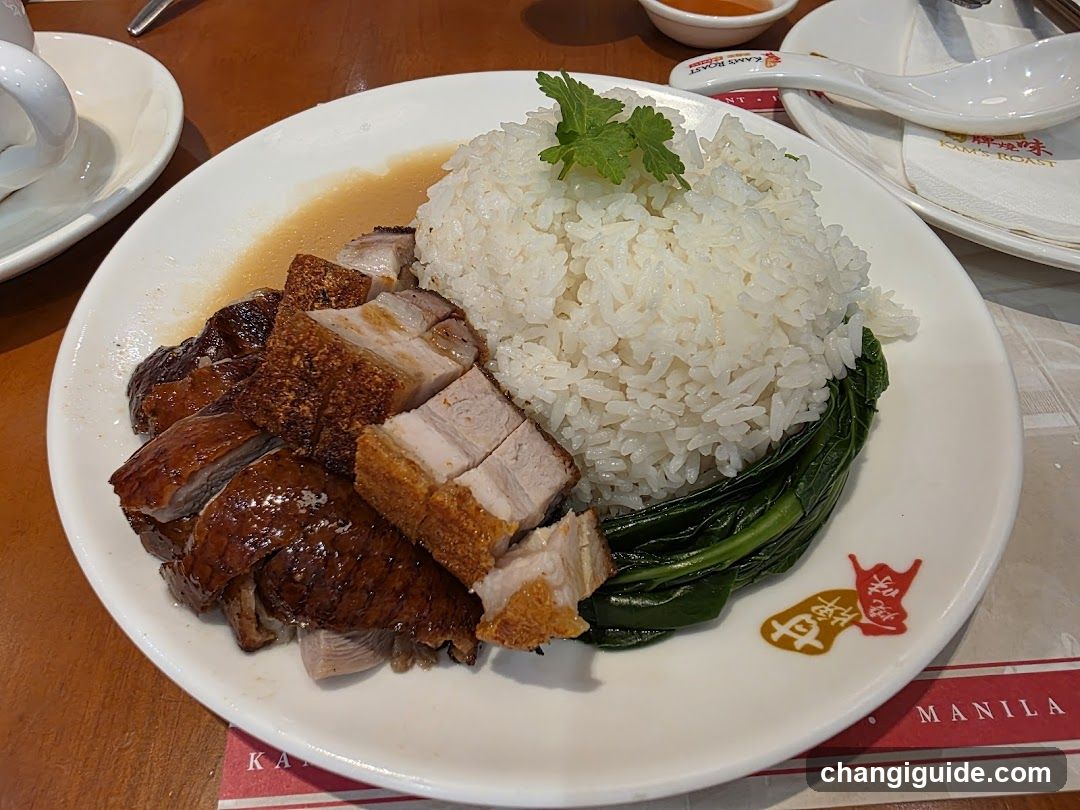 Roast Pork Rice Plate