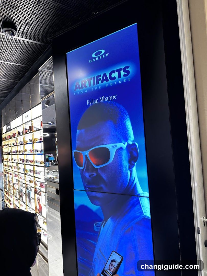 Oakley Artifacts Ad Display