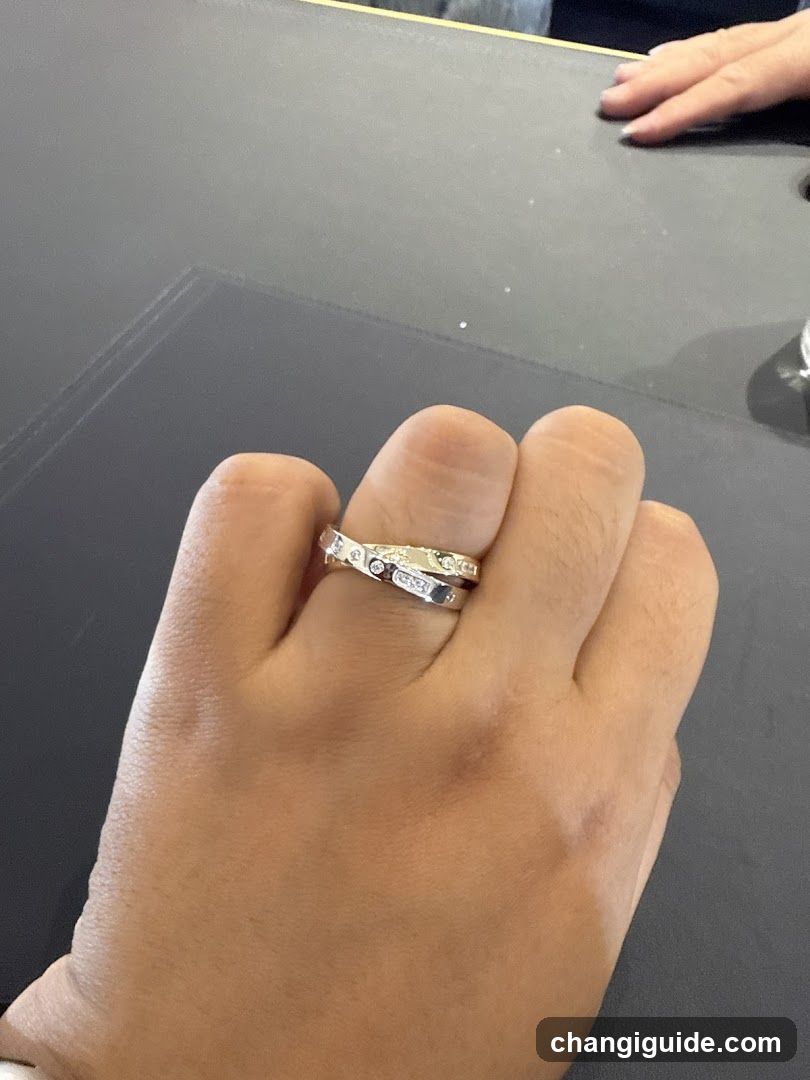 Hand with Ring on Finger