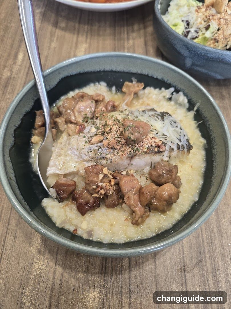 Bowl of Rice with Meat and Fish