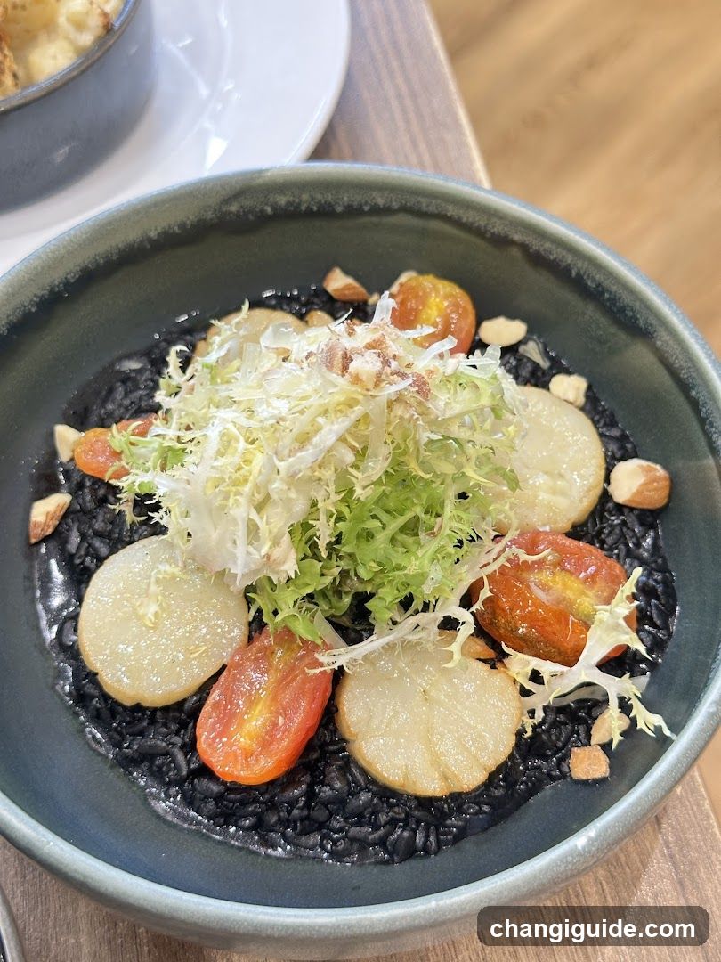 Black Rice Bowl with Salad Topping