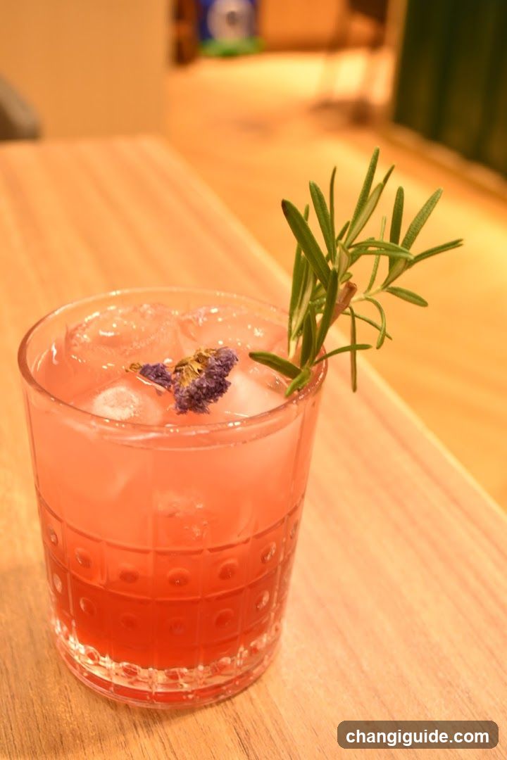 Rosemary and Lavender Cocktail