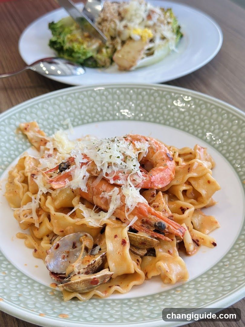 Pasta with Shrimp and Clams