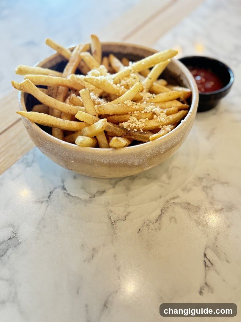 Bowl of Fries with Seasoning