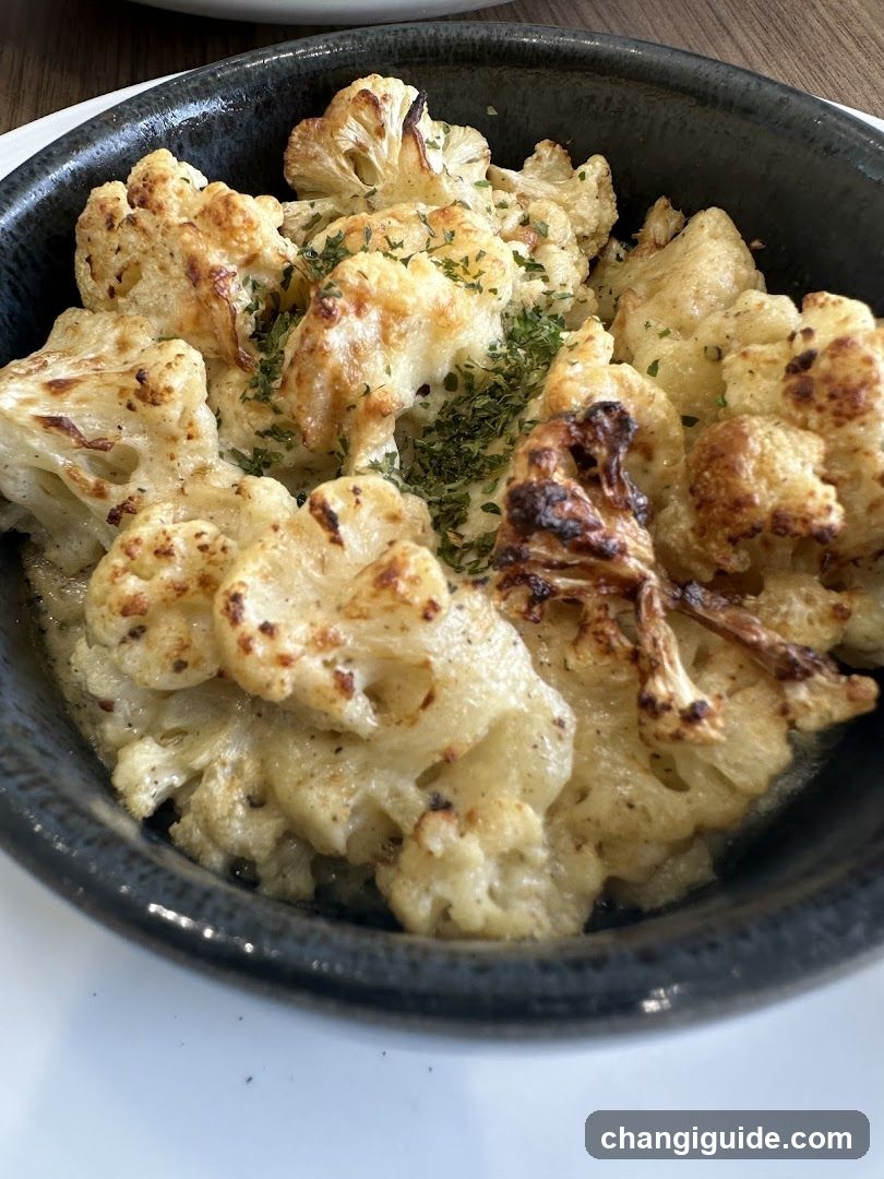 Baked Cauliflower with Herbs