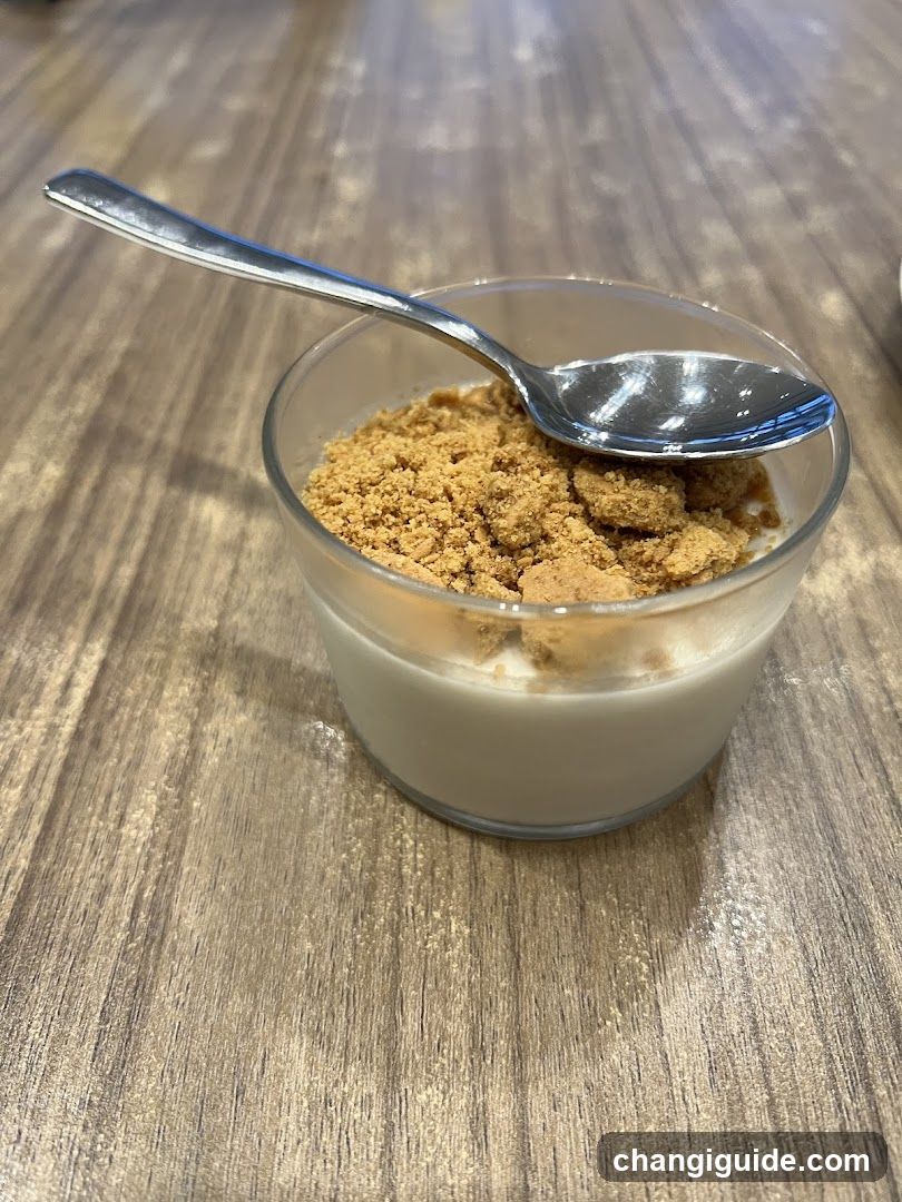 Dessert with Crumb Topping