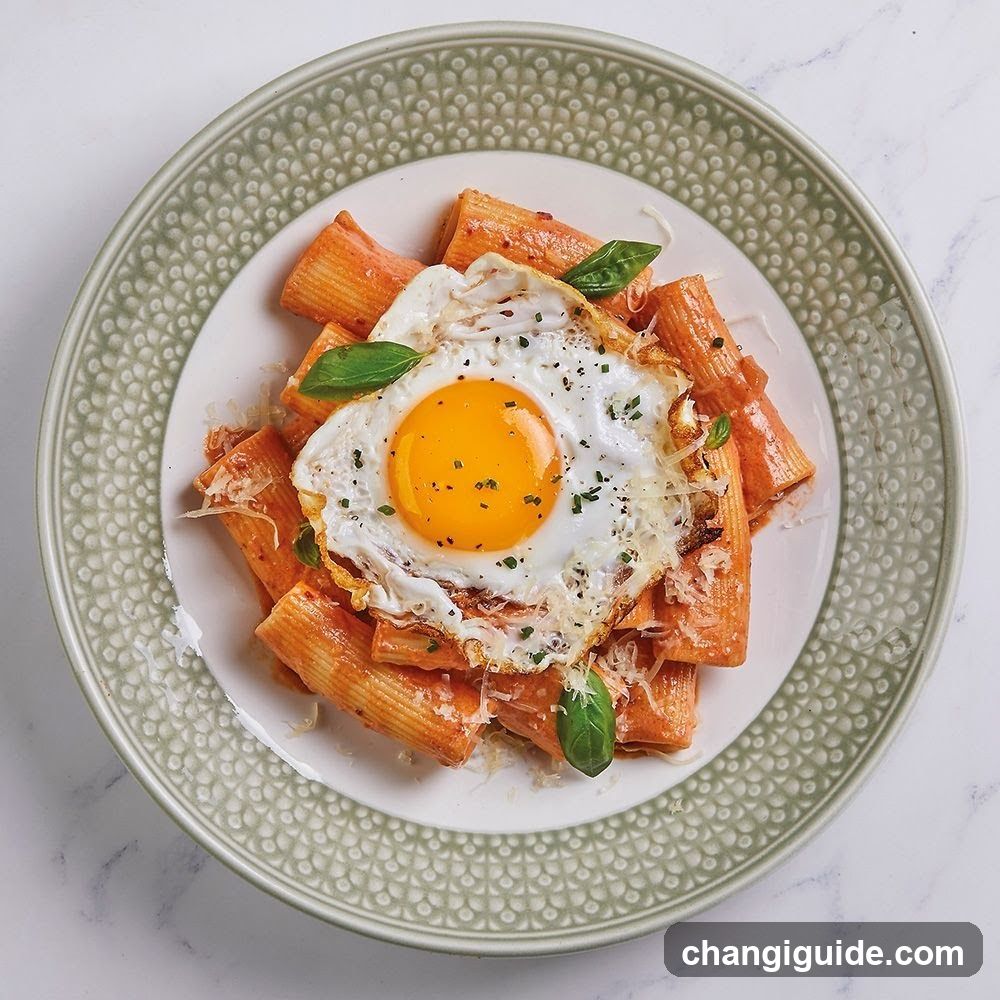 Pasta with Fried Egg
