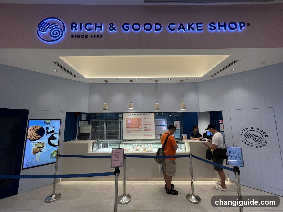 Rich & Good Cake Shop Interior View