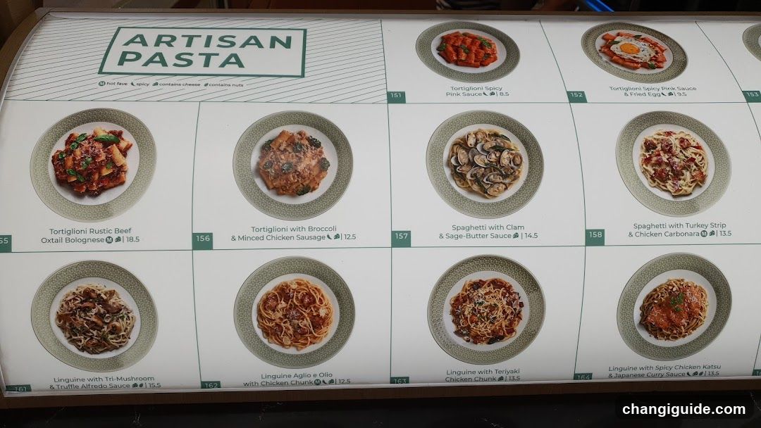 Artisan Pasta Menu Board