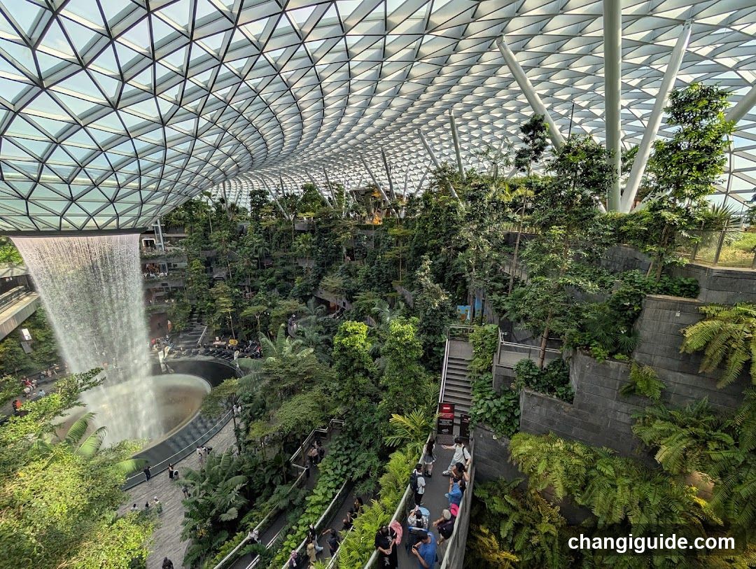 Vertical Garden with Waterfall