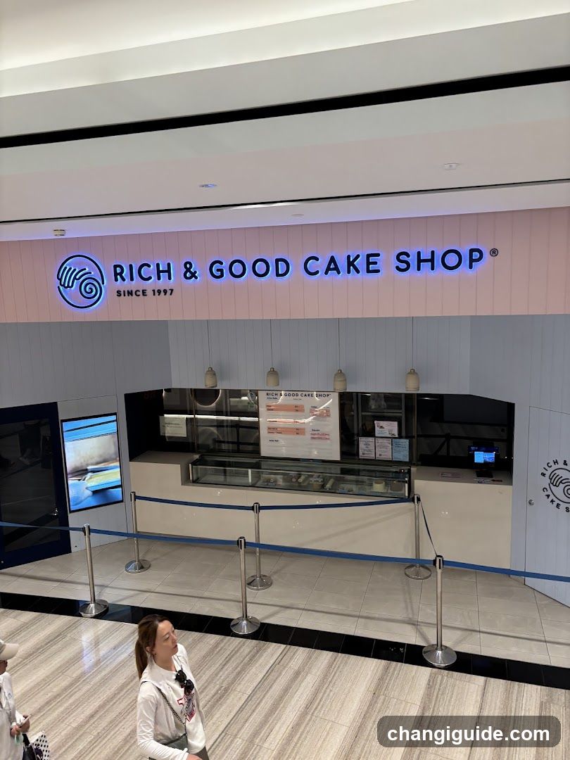 Rich & Good Cake Shop Interior View