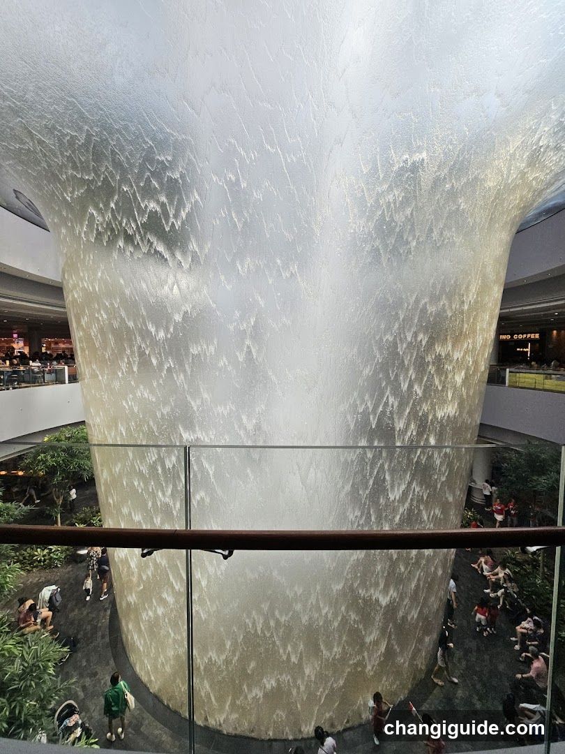 Waterfall in a mall atrium