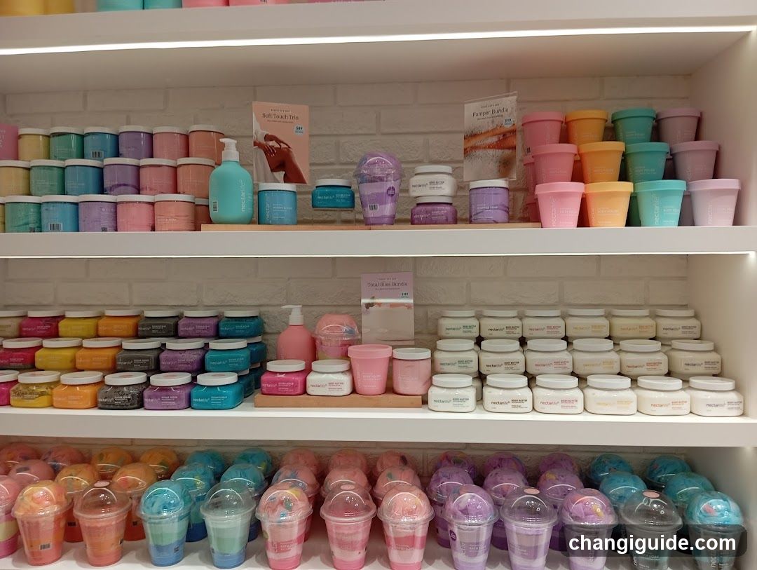 Bath and Body Shop Display