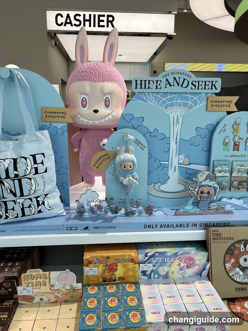 The Monsters Hide and Seek Display