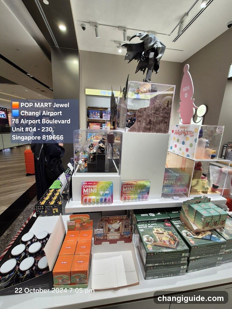 POP MART Jewel Changi Airport Store Interior