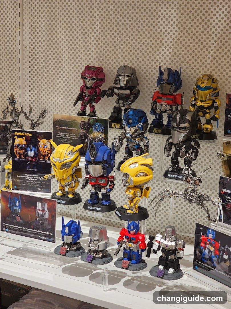 Transformers Merchandise Display