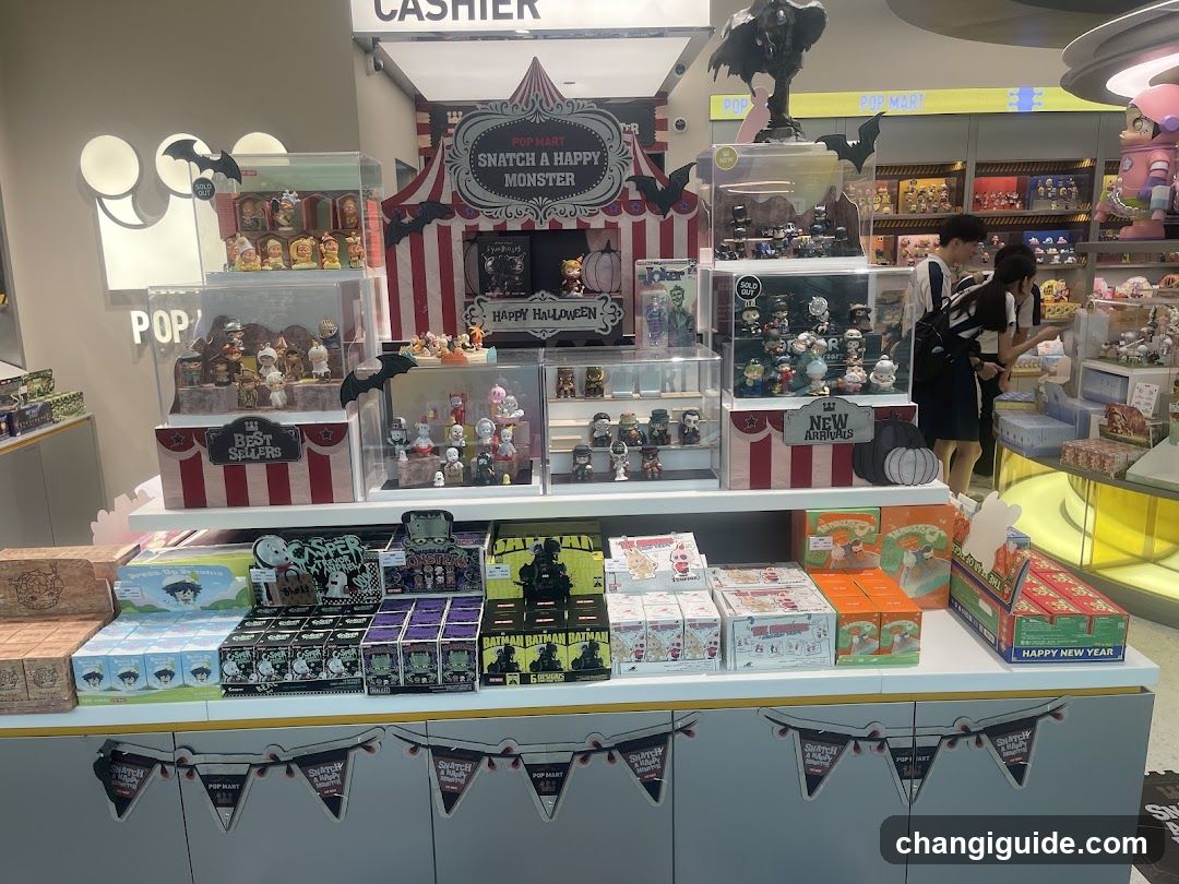 Halloween Merchandise Display