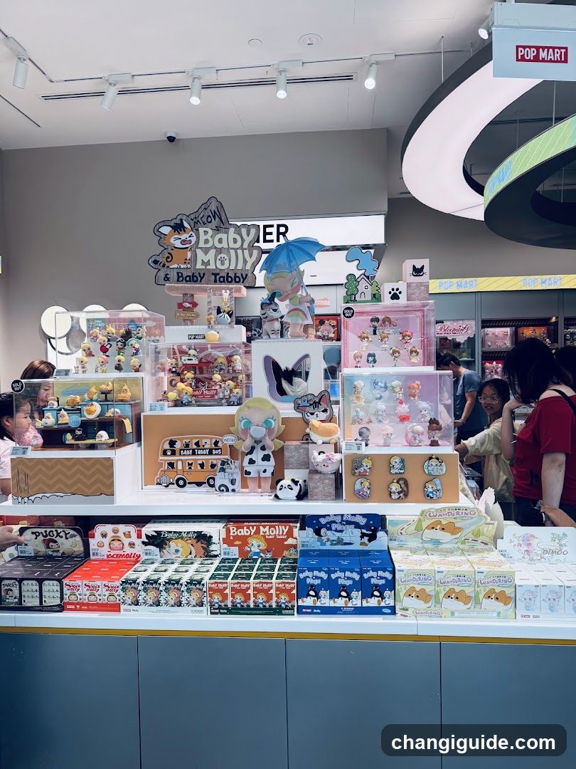 Pop Mart Store Interior Display