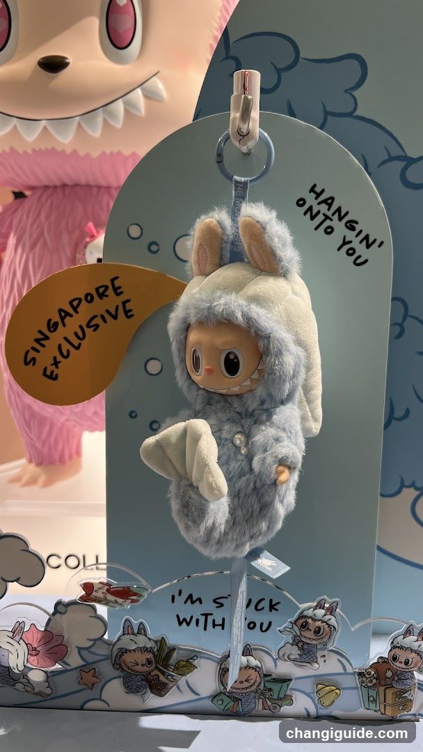 Labubu Keychain Display