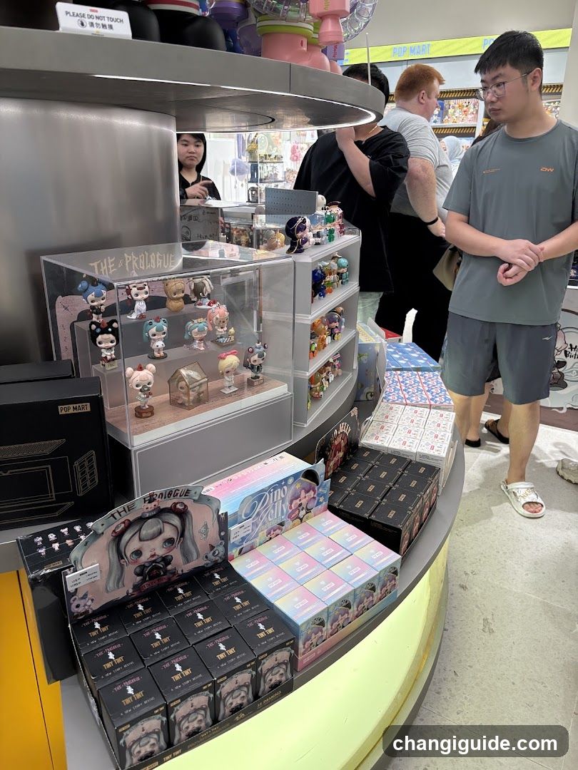 Pop Mart Store Interior Display