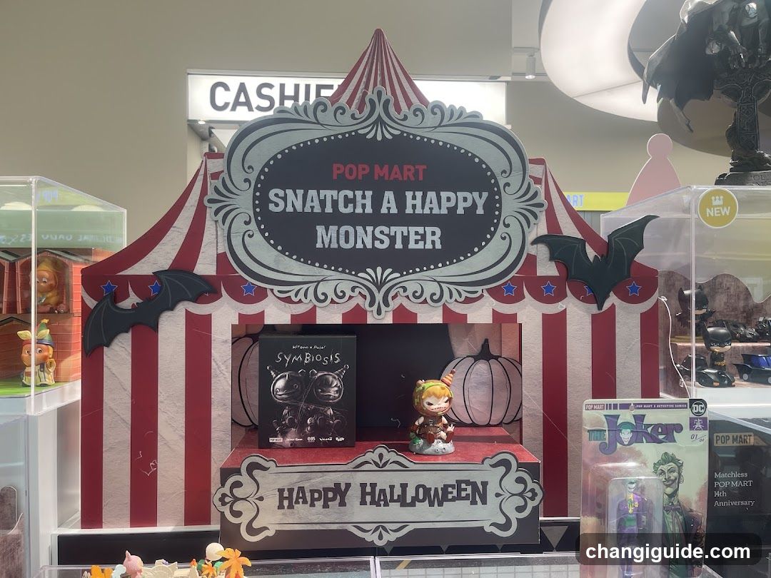 Pop Mart Halloween Display